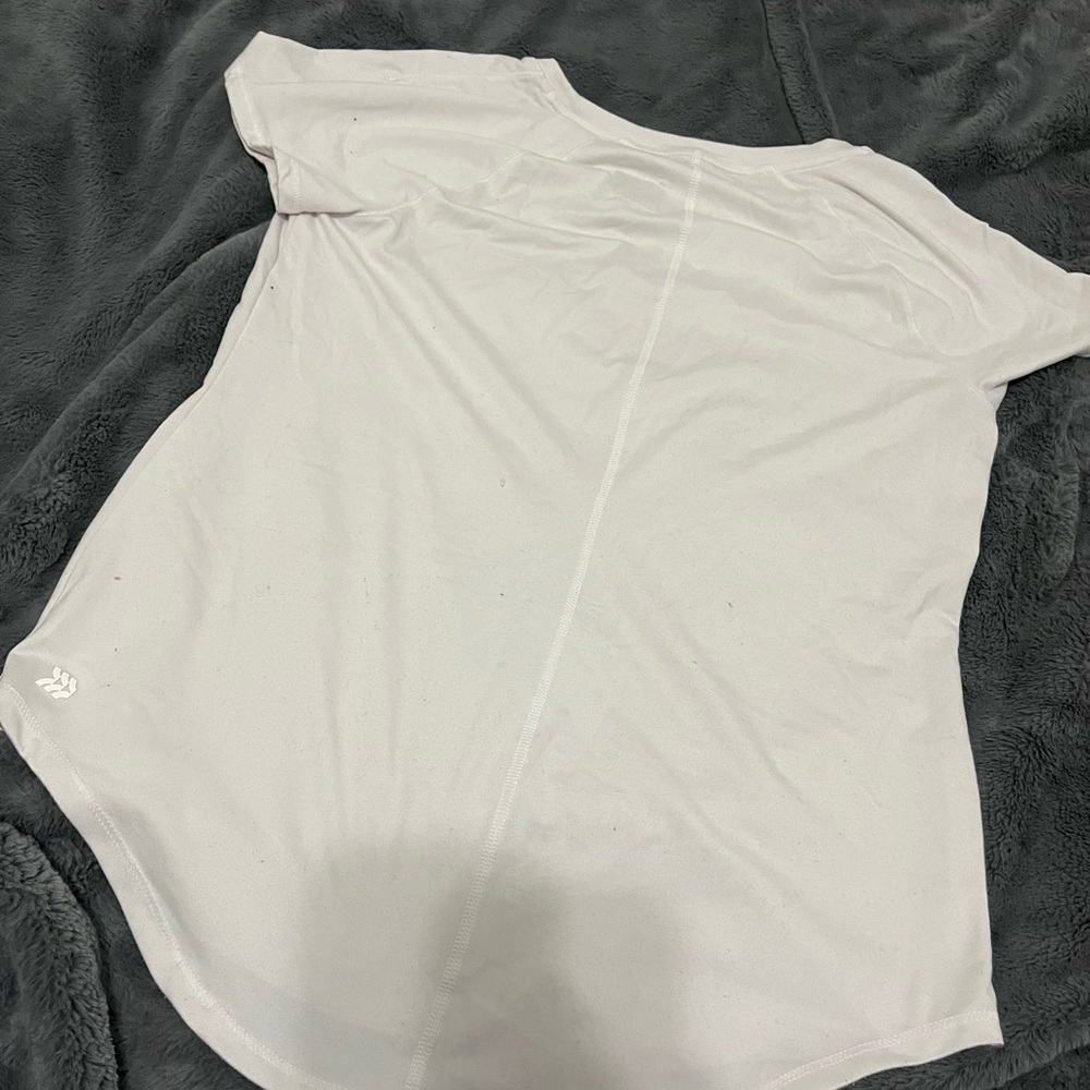 All in Motion White Short Sleeve Tee